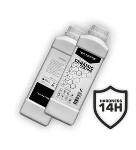 Revestimiento cerámico de 35oz, 14H, coches para 33, SiO2 superhidrofóbicos, silicona autocurativa, Nano líquido, protección de pintura corporal de coche