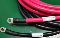 Fil de câble d'alimentation de batterie à un noyau en cuivre de calibre 8 8AWG