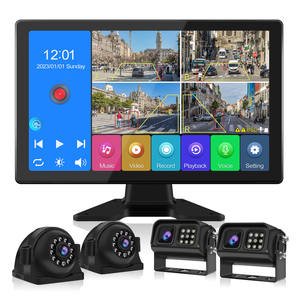 Écran tactile 10.1 pouces filaire aide à la marche arrière de voiture BSD 360 caméra de voiture système de vue d'oiseau Mp5 moniteur Tv <span class=keywords><strong>4k</strong></span> 2k Dashcam système de vue arrière - Product Image 1