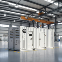 Groupe électrogène silencieux conteneurisé pour centre de données 850KVA 1200KVA, moteur diesel Cummins, alternateur Leroy Somer, refroidissement par eau, ATS