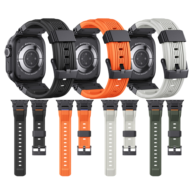 Enjoy Pretty Silicone Watch Strap Sport I Watch 10 9 8 Ultra 2 42/44/45/49mm Sublimation Replacement Strap for Apple Watch Band
