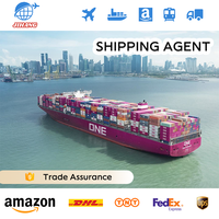 Expédition maritime DDP USA UK FBA Chine Shenzhen Top 10 des transitaires LCL+Express Porte-à-Porte Amazon Australie Allemagne 24/7