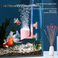 Pompe à oxygène pour aquarium, accessoire de pompe à bulles nano, raffineur d'air, pierre à bulles dense