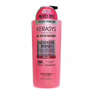 Kerasys Keratin Bond Volume Gel <b>Shampoo</b> 600ML for Damaged & Sensitive Hair-Frizz-Free Hydration Treatment with Silk Amino Acids - Product Image 2