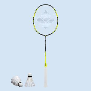 Lingmei Mars One Raqueta <span class=keywords><strong>de</strong></span> Bádminton <span class=keywords><strong>de</strong></span> fibra <span class=keywords><strong>de</strong></span> carbono ultraligera 5U G6 Control <span class=keywords><strong>de</strong></span> bola Durable PU Grip Flexible Strung 25-27 Lbs Deportes - Product Image 1