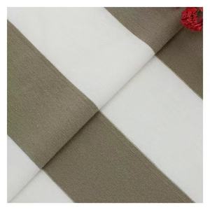 Tessuto in <span class=keywords><strong>Cotone</strong></span> Elasticizzato a Righe 32S Traspirante 185GSM <span class=keywords><strong>Jersey</strong></span> Leggero Lavorato a Maglia per Uso Quotidiano Estivo - Product Image 3