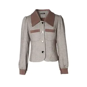 Veste en coton automne et hiver femme hiver manteau épais mode