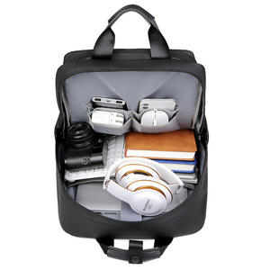 Прямая продажа с фабрики, Лучшая цена, высокое качество, большая емкость, нейлон, прочный Водонепроницаемый модный рюкзак для ноутбука - Product Image 4