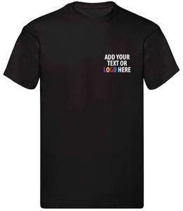 Vente en gros T-shirt noir personnalisé pour hommes T-shirt avec <span class=keywords><strong>logo</strong></span> personnalisé <span class=keywords><strong>Logo</strong></span> imprimé Fête de poule Travail Shopping Quotidien - Product Image 1