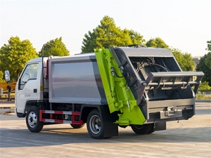 Prix Compétitif - Véhicule Compacteuse de Déchets Foton 4X2 de 6 Mètres Cubes pour le Nettoyage Communautaire - Product Image 5