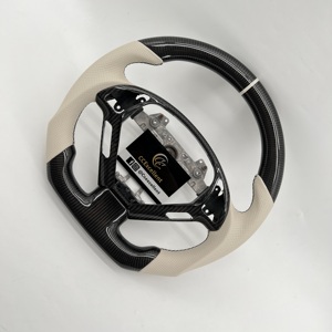 Volant en fibre de carbone véritable, pièces automobiles les plus vendues, pour <span class=keywords><strong>Infiniti</strong></span> <span class=keywords><strong>G37</strong></span> 2007 2008 2009 <span class=keywords><strong>2010</strong></span> 2011 2012 2013 2014 2015 - Product Image 2