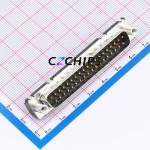 D37P24A4GV00LF D-Sub/VGA Connector Through hole Component (THT) Connector Male 37P Through Hole 2 - Product Image 1