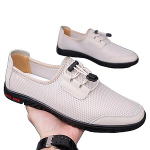 Mesh Slip-On Sneakers Round Toe Breathable Summer Men's Casual <b>Shoes</b> <b>Soft</b> Sole Lightweight Walking <b>Shoes</b> - Product Image 5