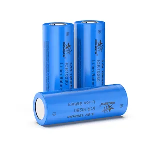 10280 14430 14500 16340 18350 3.7v 180mah ICR baterias recarregáveis da bateria de lítio para o bloco da bateria