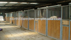 Panel frontal de alta resistencia con puerta corredera para establo de <span class=keywords><strong>caballos</strong></span> - Product Image 3