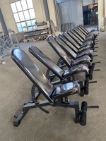 Banc de musculation multifonctionnel réglable ZY Commercial, robuste, pour entraînement de force professionnel en salle de sport