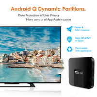 Tx3Mini Android 10 Smart TV Box Alta definición 4K Quad-Core Set-Top Box Network TV Player H313