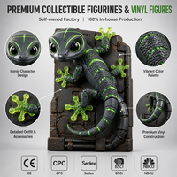 Fabricación Personalizada de Juguetes de Vinilo Sofubi Impresos en 3D, Colección de Juguetes de Vinilo Personalizados, Figura de Acción de PVC