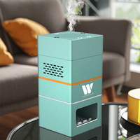 Cendrier Intelligent Automatique Anti-Fumée Wedtserha, Purificateur d'Air Sans Fumée, Cendrier à Cigares Portable et Machine d'Aromathérapie pour Voiture