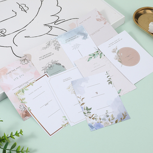 Oem ODM tùy chỉnh in thiết lập của <span class=keywords><strong>50</strong></span> bên lễ kỷ niệm lời mời Bridal tắm lời mời và phong bì - Product Image 3