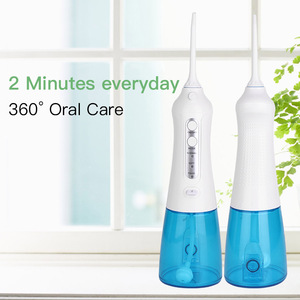 Ipx7 Dentale Spazzolino Portatile Cordless Orale Irrigatore 2 in 1 Denti Cleaner Acqua Flosser - Product Image 2