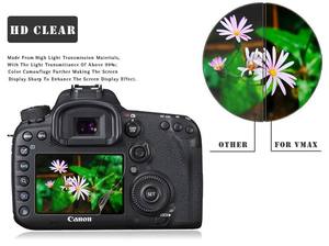 Fournisseur d'usine OEM ODM, protecteur d'écran anti-lumière bleue en PET haute transparence pour Canon Eos 6D, ultra fin, anti-traces de doigts - Product Image 2