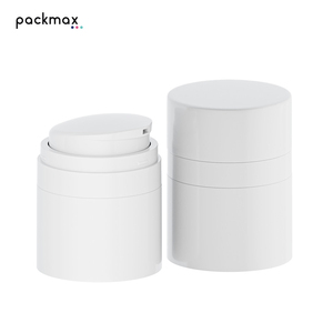 50g PP Vacuum <b>Pump</b> Cream <b>Bottle</b> – Refillable Face Cream & Sunscreen Lotion <b>Dispenser</b> - Product Image 1