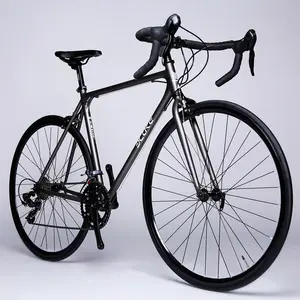 Cuadro de fibra de carbono personalizado para adulto, bicicleta de carretera, 700c