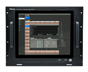 Thinuna IP-9601SX III 17 inch PA hệ thống máy chủ IP mạng âm thanh kỹ thuật số phát thanh truyền hình hệ thống máy chủ hỗ trợ TCP IP UDP IGMP - Product Image 2