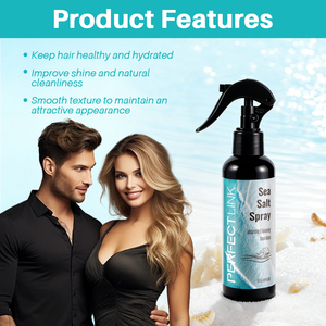 رذاذ ملح البحر العضوي للجنسين بعلامة تجارية خاصة - رذاذ للشعر لتثبيت قوي وزيادة الحجم لمظهر تموجات الشاطئ - Product Image 5