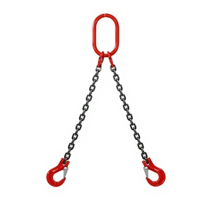 Anillo de elevación de acero galvanizado de alta resistencia G80 con rueda de cadena de 6 mm / Cadenas de eslinga con recubrimiento de zinc - Product Image 4
