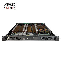 ASCSONIC FN18K4 2026 Nouveau design Amplificateur numérique DJ DSP 4 canaux avec FIR&Dante AC 110-240V
