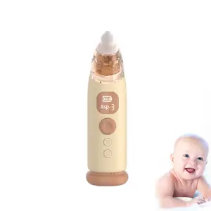 硅胶可重复使用嗅探器婴儿嗅探防止吸盘清洁剂吸鼻涕鼻吸引器