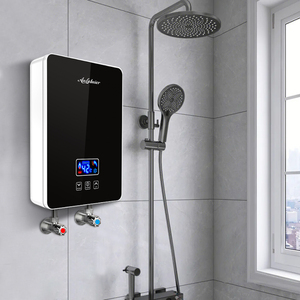 <span class=keywords><strong>Calentador</strong></span> <span class=keywords><strong>de</strong></span> <span class=keywords><strong>Agua</strong></span> Eléctrico Instantáneo <span class=keywords><strong>de</strong></span> Alta Eficiencia, 220V 6000W, Temperatura Ajustable, para Apartamentos Modernos - Product Image 1