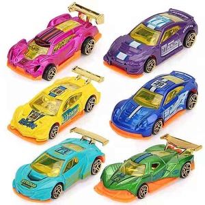 Modèle de voiture de sport en alliage moulé sous pression à l'échelle 1:64, jouet de piste à commande manuelle pour enfants avec roues mobiles, unisexe - Product Image 5