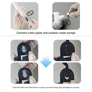 Pommeau de <span class=keywords><strong>douche</strong></span> portable rechargeable USB à <span class=keywords><strong>prix</strong></span> <span class=keywords><strong>d</strong></span>'usine, pompe 3,7 V, 1,5 m, <span class=keywords><strong>pour</strong></span> camping, plage, natation, voyage, randonnée, 20 L - Product Image 6