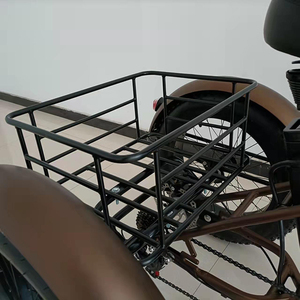 CAICHI 20 pollici veicolo <span class=keywords><strong>a</strong></span> <span class=keywords><strong>3</strong></span> <span class=keywords><strong>ruote</strong></span> con corpo aperto consegna elettrica bicicletta 36V/13Ah batteria al litio 350W motore tricicli elettrici - Product Image 3
