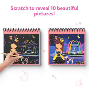 Nouveau Cahier <span class=keywords><strong>de</strong></span> Grattage Magique Arc-en-ciel pour Enfants, Jouet Éducatif <span class=keywords><strong>de</strong></span> <span class=keywords><strong>Peinture</strong></span> en Gros pour Mères <span class=keywords><strong>et</strong></span> Enfants - Product Image 4