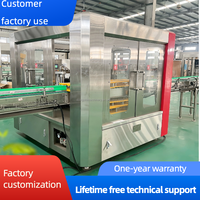 Machine d'étiquetage à colle thermofusible BOPP/OPP entièrement automatique, haute efficacité, portable, pour les bouteilles de boissons, les canettes et les emballages en papier