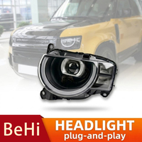 Conjunto de Faros LED Plug-and-Play para Land Rover Defender 2020-2025, Actualización al Estilo 2026, 25W 6000K 6000LM 12V