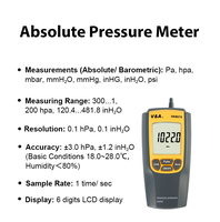 VA8070 Digital Absolute Pressure Meter HVAC Air Gas Pressure Altitude Differential Pressure Gauge Manometer OEM Customizable