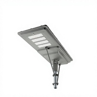 Lampu Jalan Tenaga Surya LED CE ROHS 60W 80W 100W 120W 51Ah 180Lm/W LiFePO4 Sensor PIR Lampu Jalan Luar Ruangan Tenaga Surya LED
