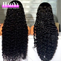 Pelucas de Cabello Humano Virgen Vietnamita Rizado Birmano con Encaje Frontal, Pelucas Frontales HD sin Pegamento al por Mayor para Mujeres Negras