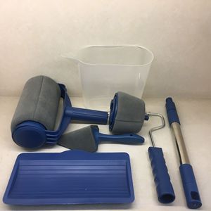 Multifunctional <b>Paint</b> <b>Roller</b> with Corner Brush – Wall Painting Tool Set for DIY Household Use, Easy to Operate Painting Brushes - Product Image 3