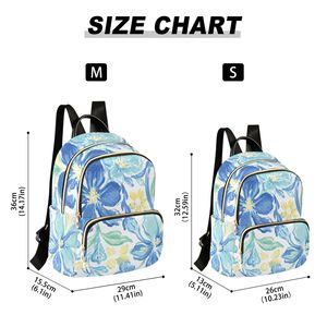 Mochila Acolchada Ondulada al por Mayor para Mujer, Mochila de Viaje de Gran Capacidad con Bolsillo con Cremallera - Product Image 3