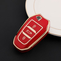 Coque de protection pour clé à distance en TPU pour Peugeot 2008 3008 4008 5008 308 408 508 Citroën C1 C2 C4 C6 C3-XR Picasso Grand DS3 DS5