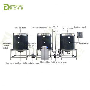 Kit de fabrication de bière miniature, machine à bière artisanale électrique avec cuve de mouture, machine à faire de la bière, Maquina Para Hacer Cerveza - Product Image 5