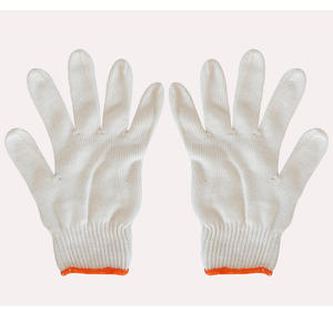 Guantes de Seguridad de Algodón Blanco Tejido Resistentes al Frío, Calibre 7/10, 24 cm, 400g-<span class=keywords><strong>800g</strong></span> / Guantes de Jardinería Reutilizables de Poliéster Lavables a Máquina - Product Image 4