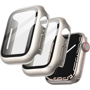Étui de protection complet Upro en PC avec verre trempé pour Apple Watch Ultra 49 mm, protection d'écran antichoc 2-en-1 - Product Image 2