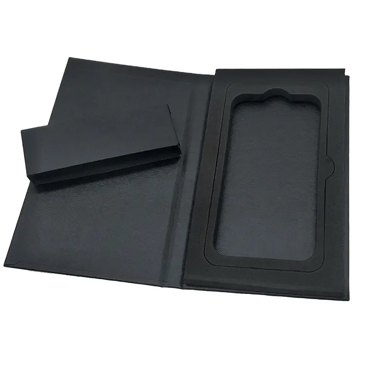 SENCAI, дешевая индивидуальная печать, закаленное стекло, защита экрана, упаковка, Черная бумажная коробка
